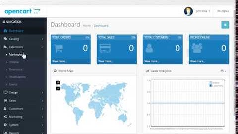 OpenCart Mega Menu Module : Show Product Under Sub Menu