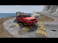 Mobil vs Speed bumps vs Potholes beamng.drive #30 live 9