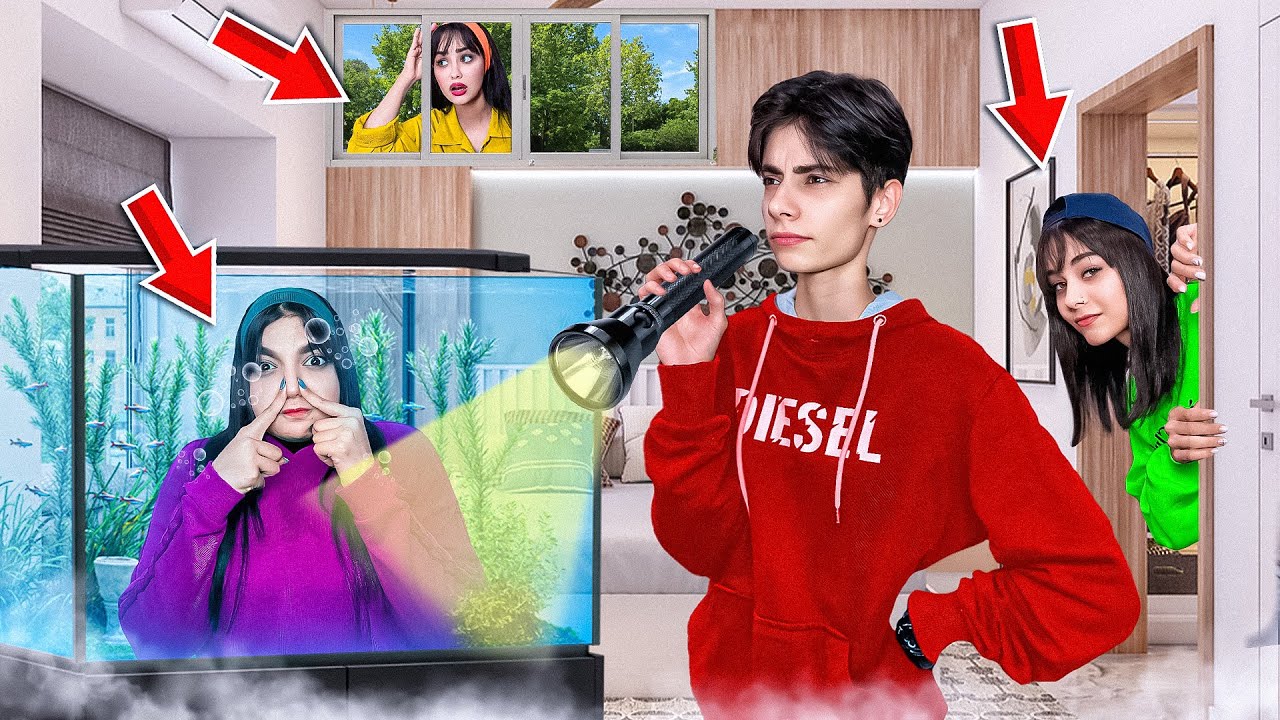 توی لاکچری ترین هتل گیلان(انزلی)قایم موشک بازی کردیم😟😱