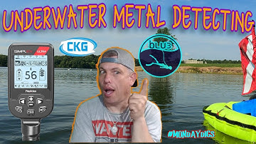 Underwater Metal Detecting with @BHiggles | nokta simplex ultra | BLU3 NEMO | mondaydigs | CKG SCOOP