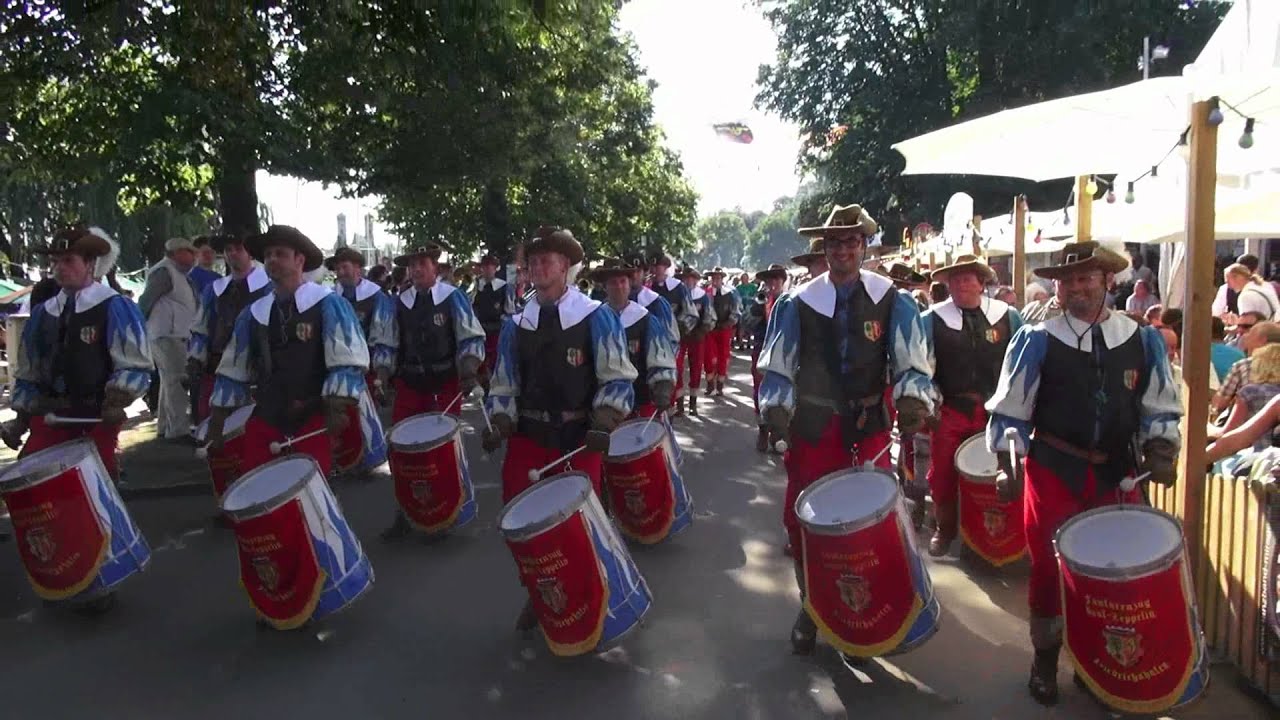Fanfarenzug Graf Zeppelin - Impressionen vom Seehasenmontag 2012