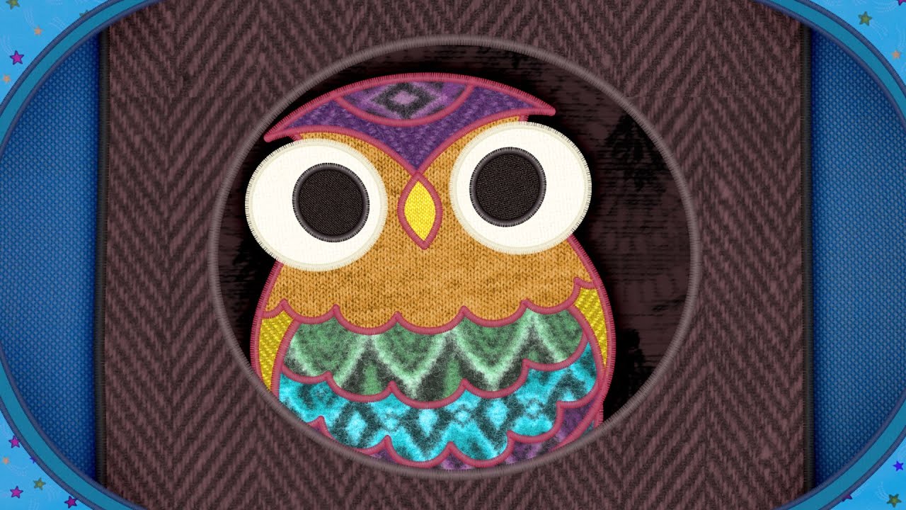 Die Eule auf meiner Schmusedecke