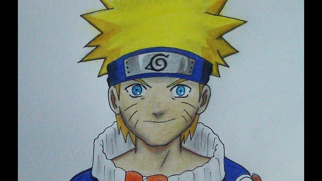 CÓmo Dibujar A Naruto Tutorial Principiantes Paso A Paso Dibujando