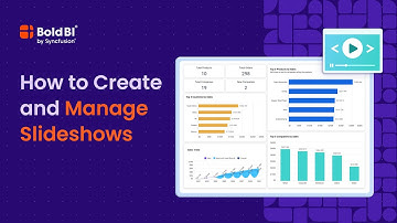 How to Create and Manage Slideshows | Bold BI®