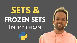 Operations on Sets and Frozensets | Python for Data Science | Anant Agarwal | Complete Data Science