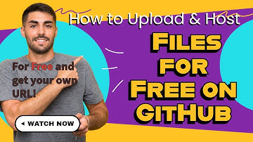 How to Upload & Host Files for Free on GitHub