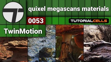 0053. quixel megascans materials in twinmotion