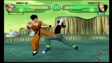 Dragon Ball Z Budokai(Gamecube)-Yamcha(1P) vs Android 17