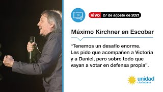 Máximo: &quot;Vamos a volver a ser felices. Y saben que cuando decimos que vamos a volver, volvemos”.