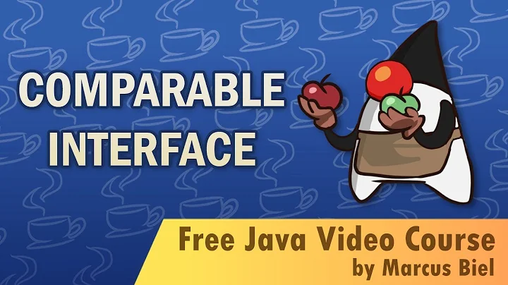 Java Comparable interface with funny animation