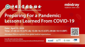 Preparing For a Pandemic Lessons Learned From COVID 19