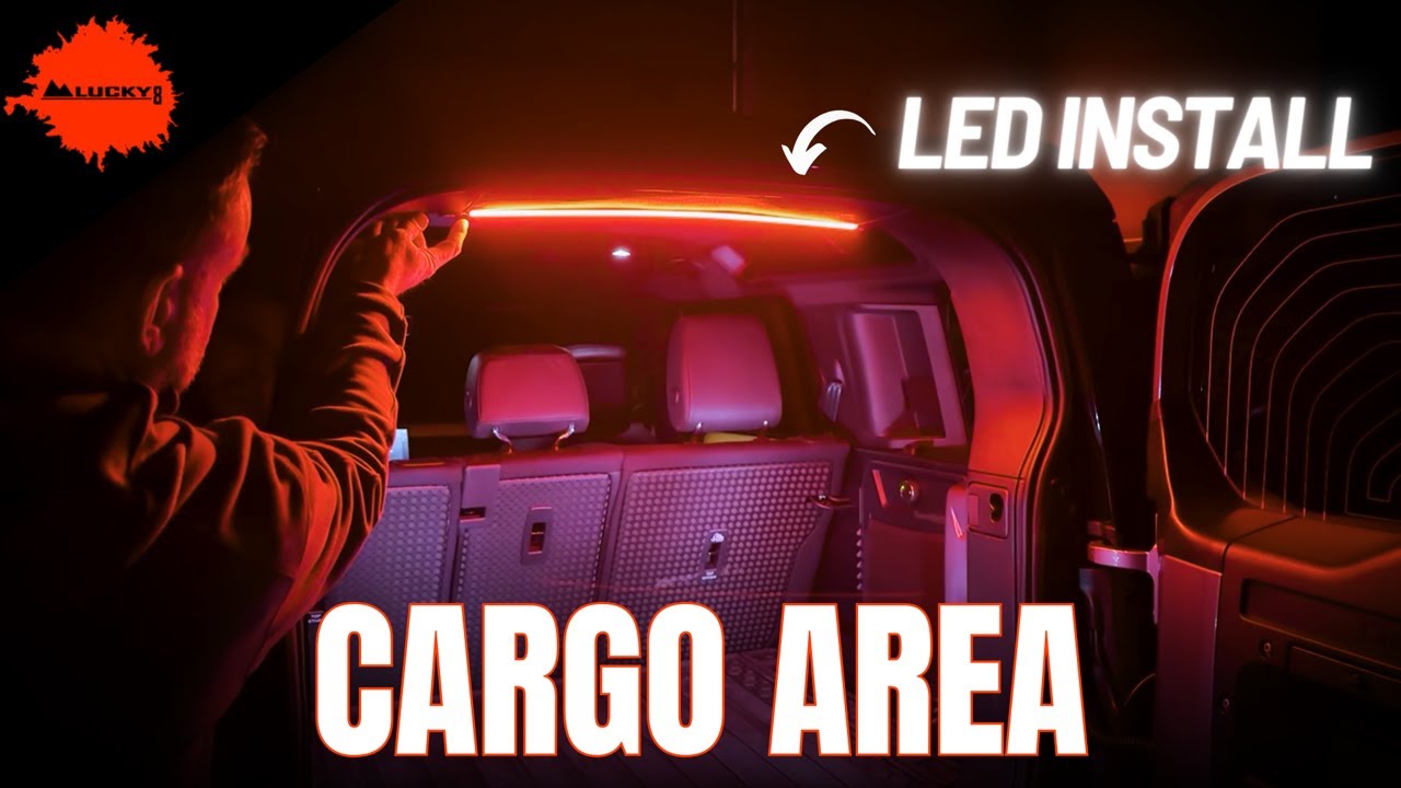Rear Cargo LED Light for New Defender L663 by Lucky8 Off-Road