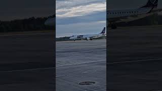 Embraer Airport Pass After Landing