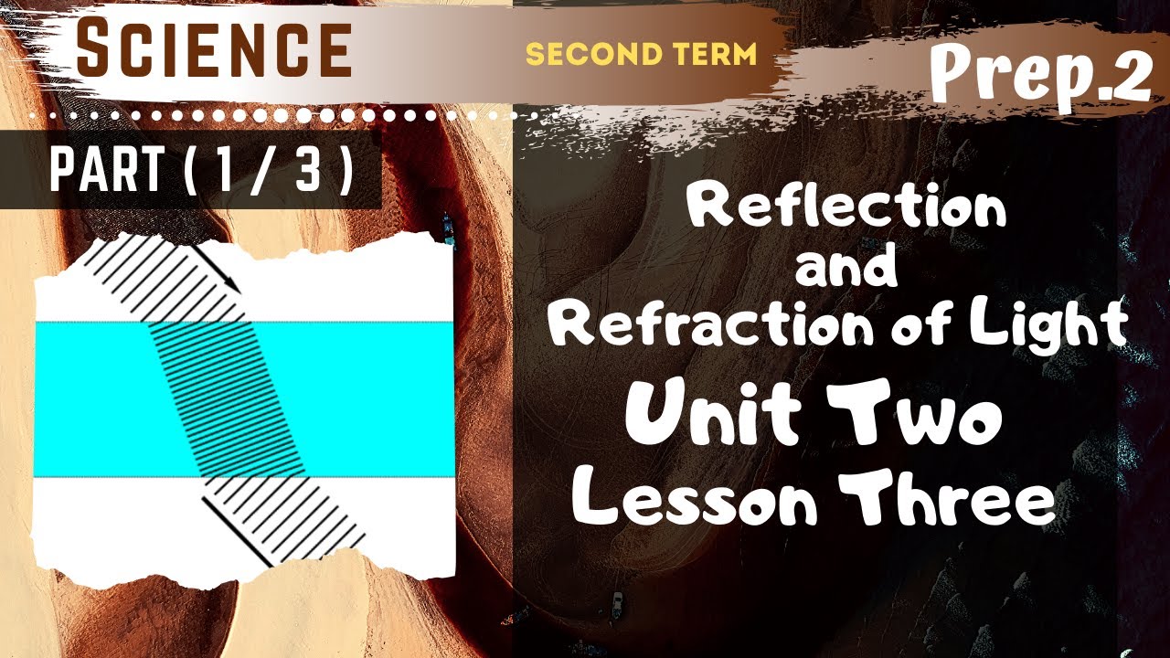 Science | Prep.2 | Reflection and Refraction of Light | Part (1/3 ...