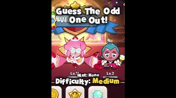 Guess The Odd One Out! (pt.19) ||#crk#cookierun#cookierunkingdom#right2fight#frenzy