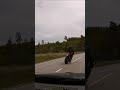 Swedish biker goes down.