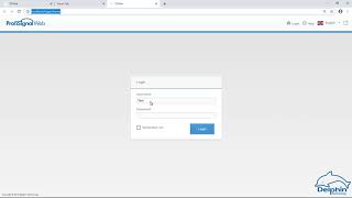 Delphin Technology Tutorial - ProfiSignal Web: create a user inside Data Service Configurator/Center