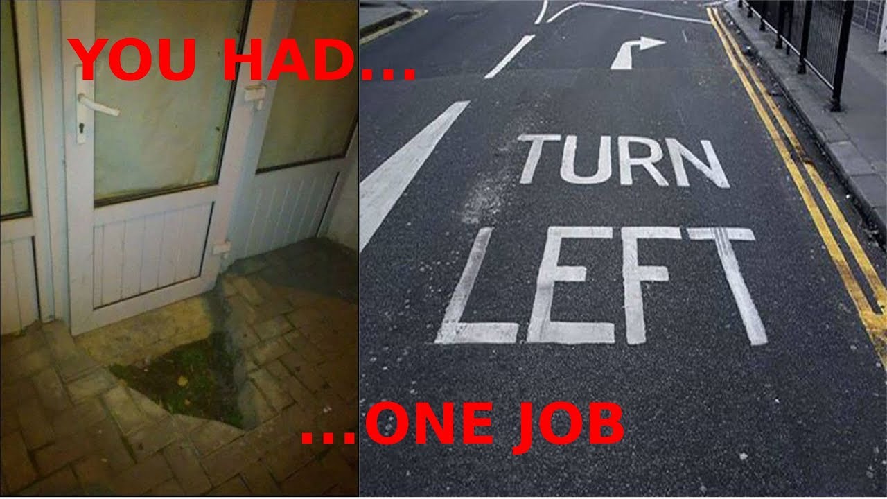 "You had one job and failed completely" compilation | Funny-Fails