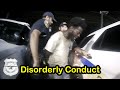 Confrontation Erupts at Gas Station: Disorderly Suspect Arrested