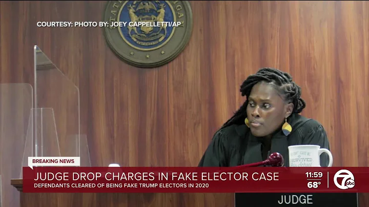 Michigan judge tosses case against 15 accused fake electors for President Donald Trump in 2020