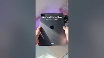 How to add hyperlinks in Goodnotes? ✍🏻✨ #hyperlinks #goodnotes