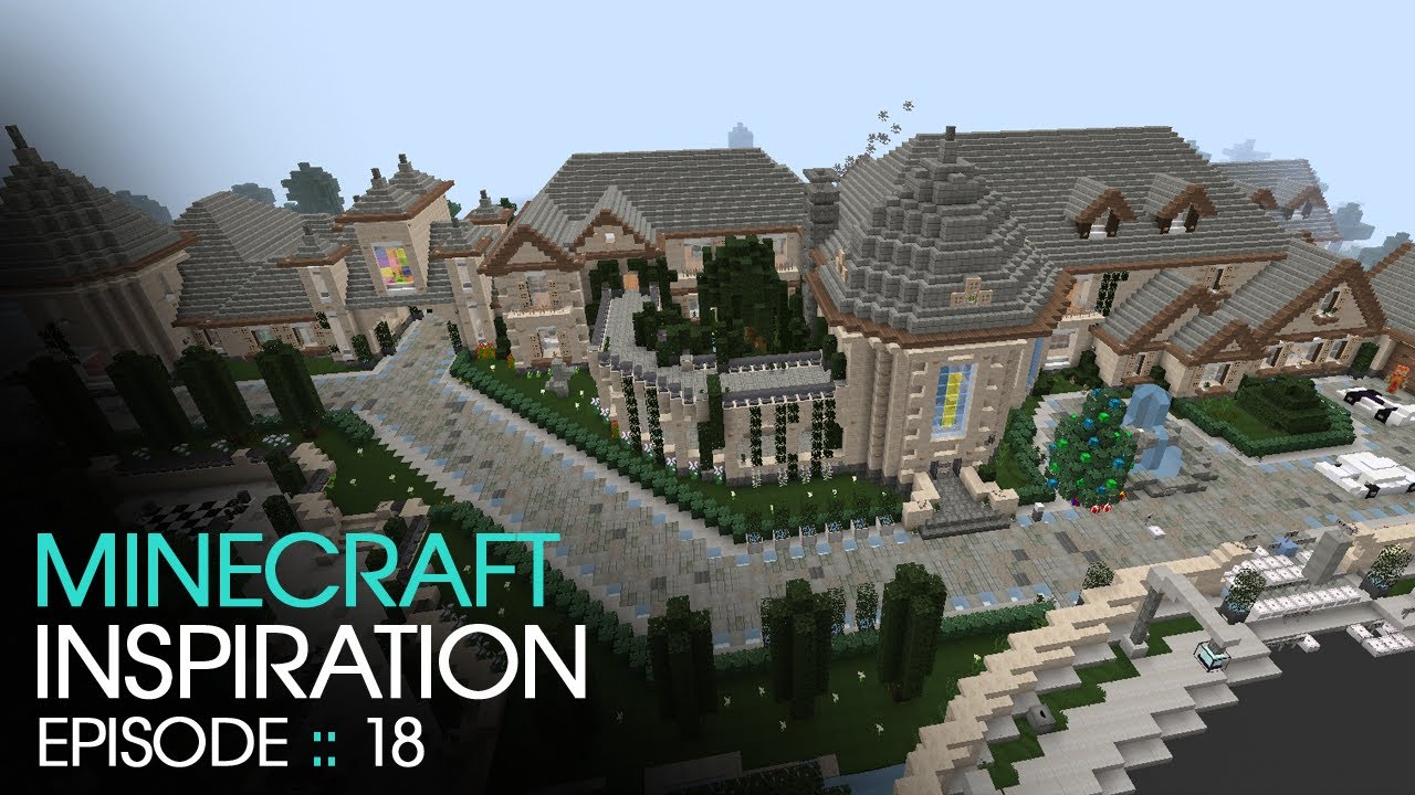 gaming logo Minecraft :: Huge Mansion! :: Inspiration w/ Keralis