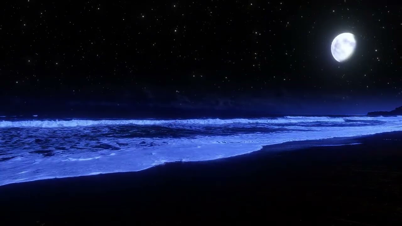 Ocean Soft Nightflow – Gentle Deep Waves and Calm Water Textures for Sleep and Quiet Restoration