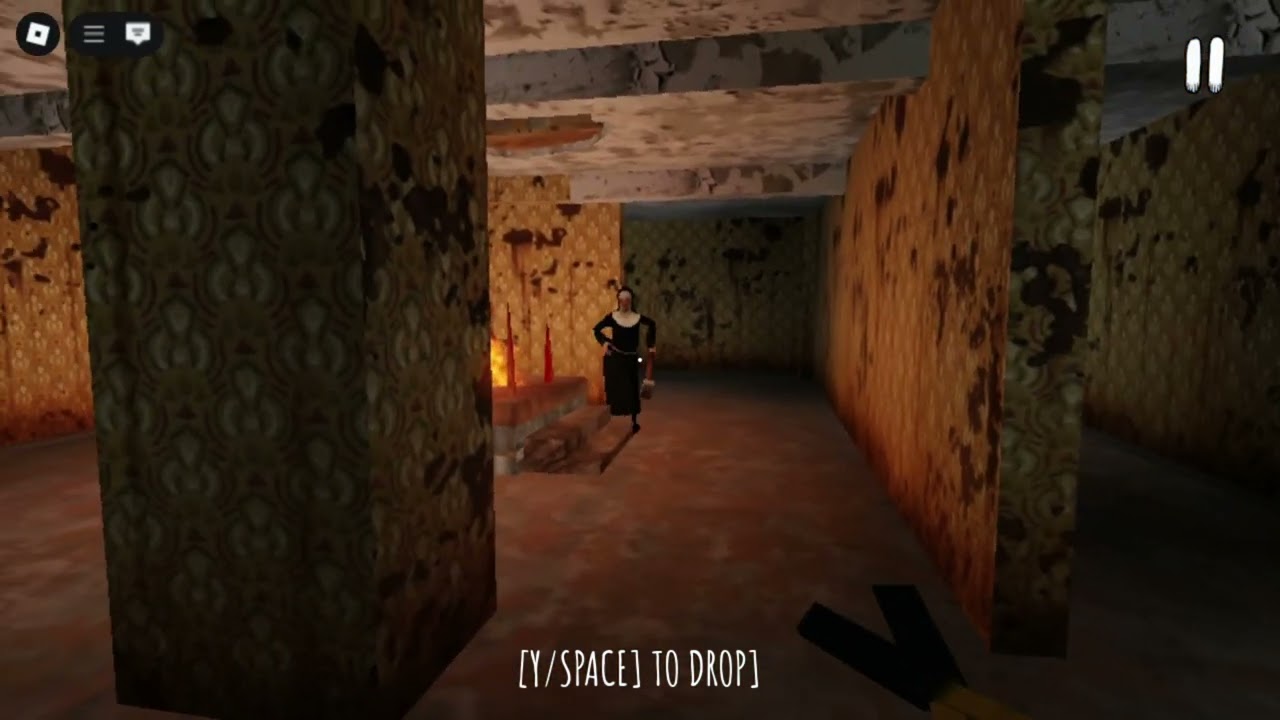 Revisiting the nun on roblox.. (The Nun Recreation) (by -  FIREBLASTPLAYZROBLX)