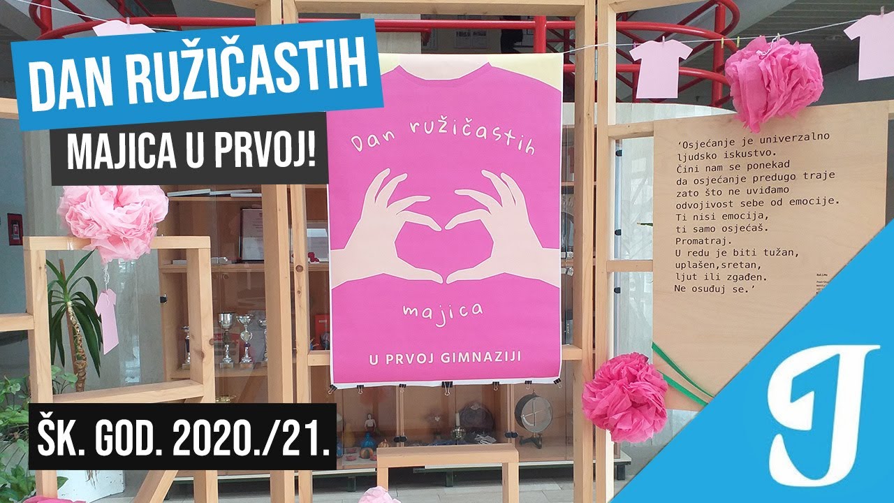 DAN RUŽIČASTIH MAJICA! - Prva gimnazija Zagreb
