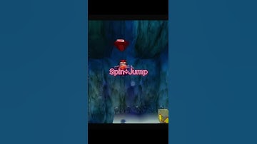 Red gem early glitch | Crash Bandicoot 2 #crashbandicoot #shorts