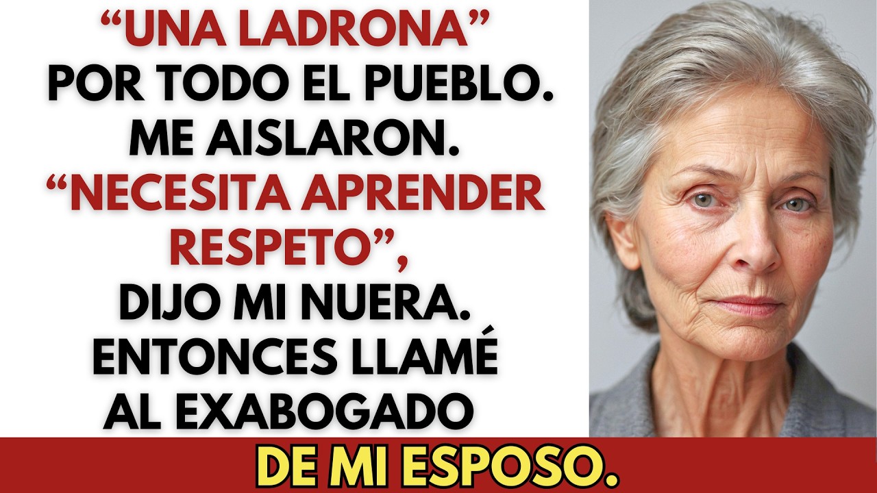 Mi nuera me difamó como “LADRONA” por todo el pueblo—por la mañana, nadie me hablaba.