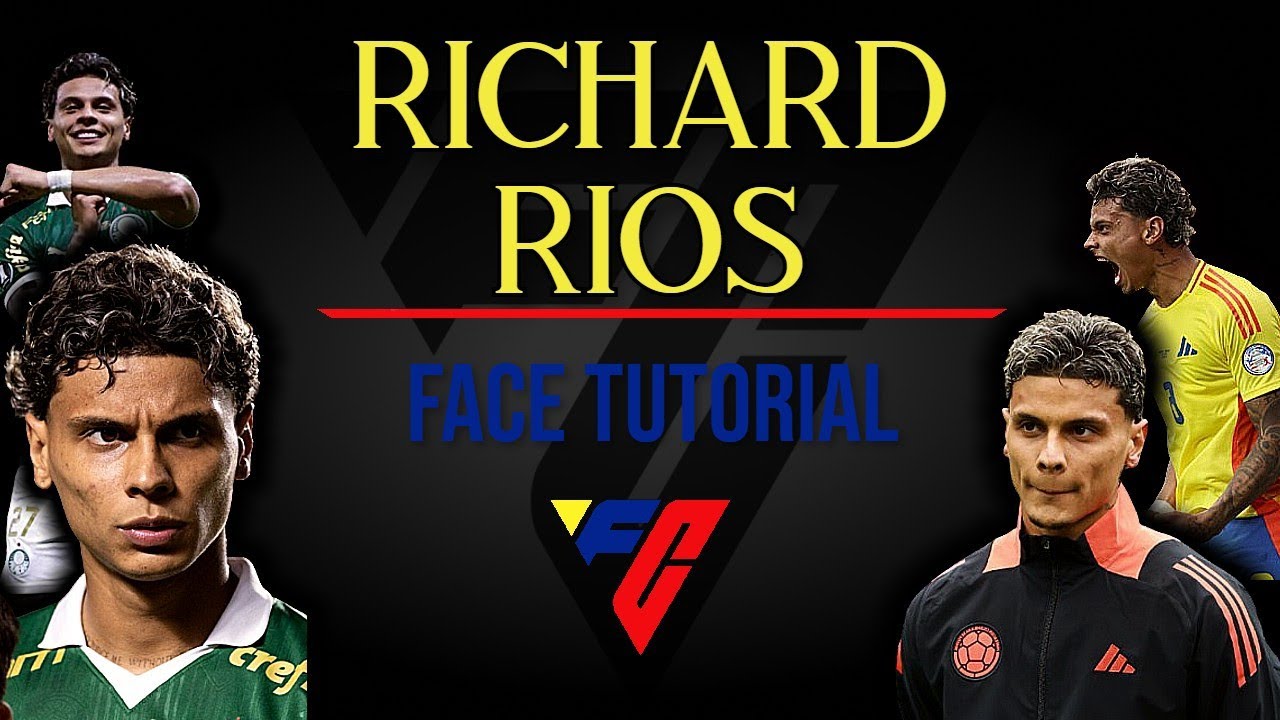 Richard Rios Face EA FC 25 - RICHARD RIOS FACE TUTORIAL - FACE + STATS + ANIMATIONS ...