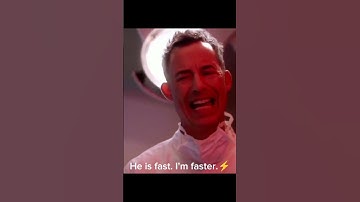 He is fast. I