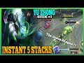 Activate Yu Zhong Passive with 1 Attack | Master the Basics | Yu Zhong Gameplay | MLBB