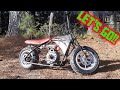 Bad a minibike  build first start  test and tune 2024