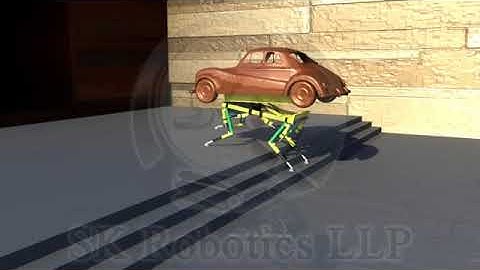 Staircase Climbing Robot - Concept Video