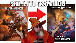 D&D SRD 5.1 to 5.2.1 Conversion Guide and D&D Creator FAQ | Nerd Immersion