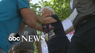 103-year-old runner wins gold in 50 and 100-meter dash