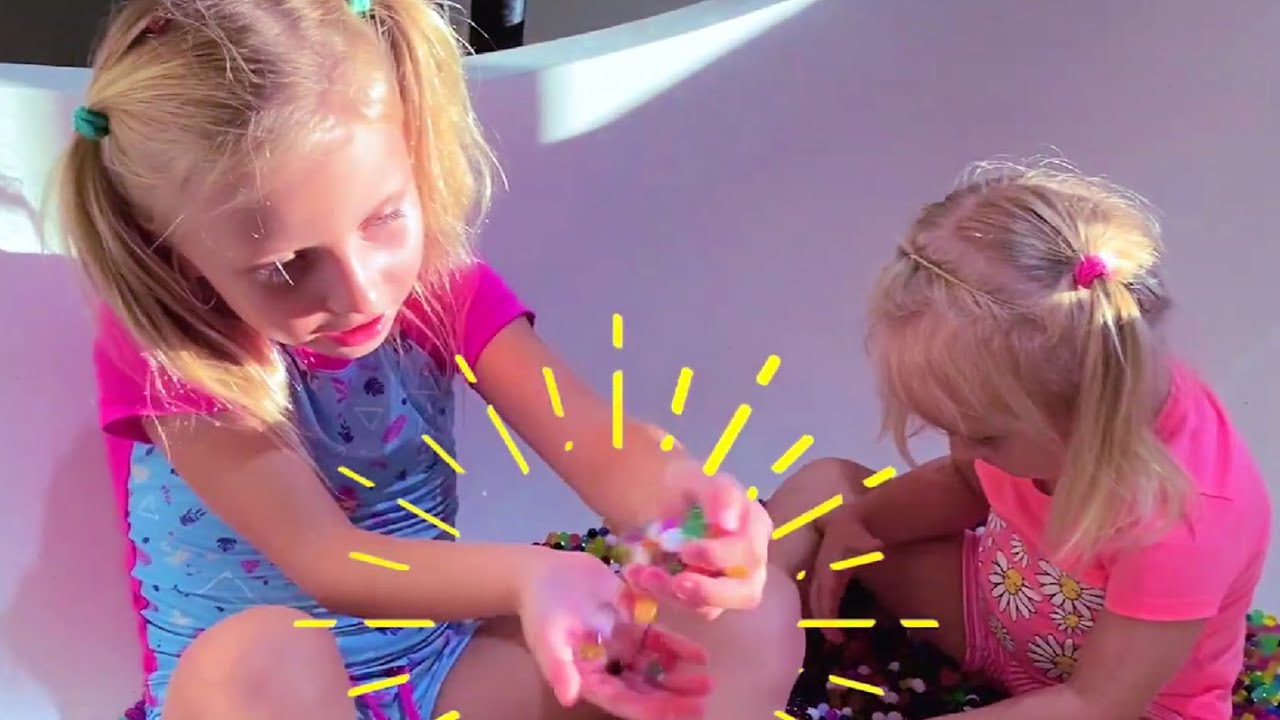 yunn⭐︎kids LIFE 🎈 Alice & Eva Got Stuck on a Giant Trampoline… How Did They Solve