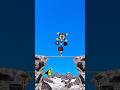 Railroad Crossing to Walk a Tightrope #Shorts