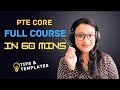 Pte core full course  tips templates and tricks  canadian immigration requirement  best pte