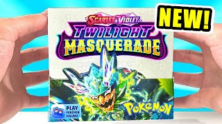 *NEW* Pokemon Twilight Masquerade Booster Box Opening screenshot 5