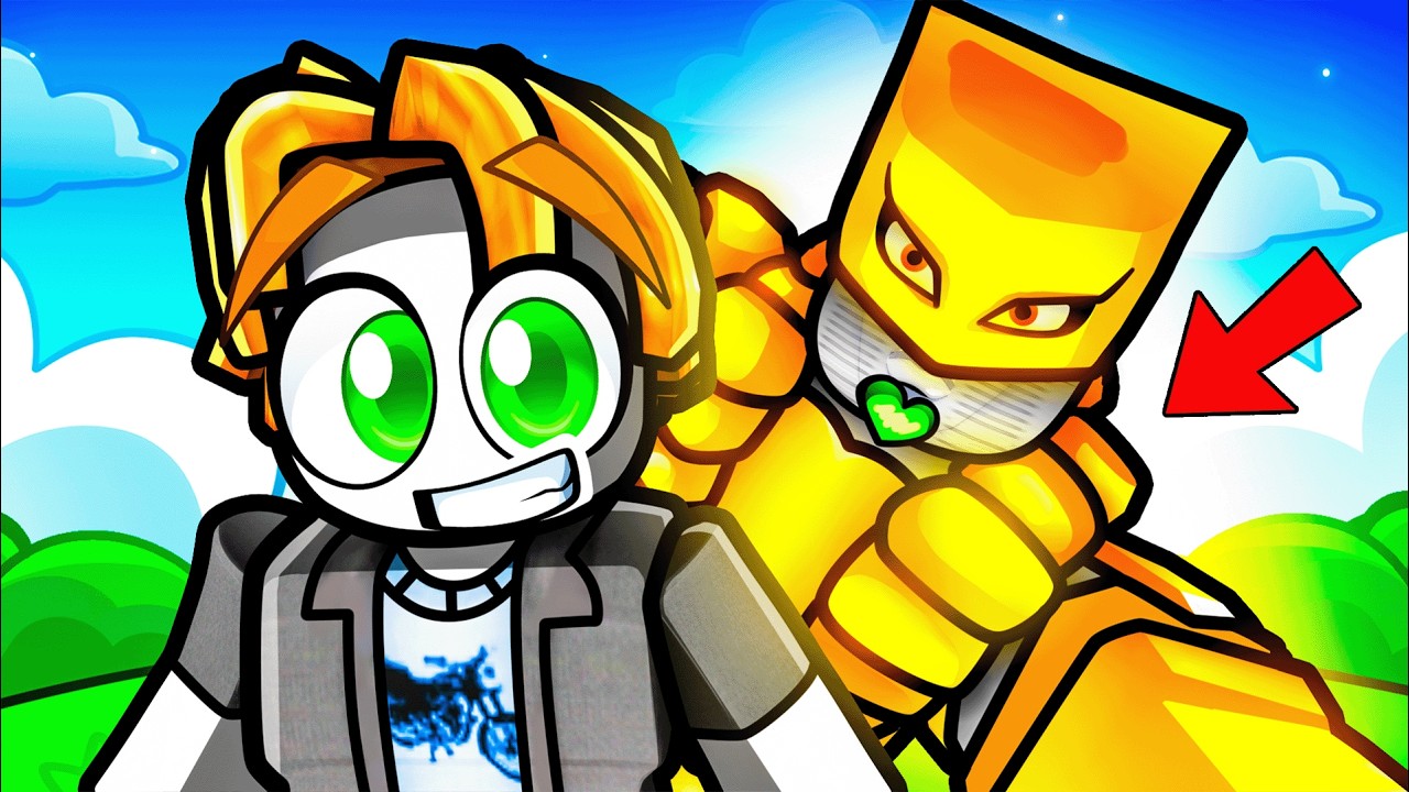 I Stole the STRONGEST Power in Roblox Jojo!