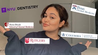 ACCEPTED, REJECTED, INTERVIEWED - Dental School Reveal