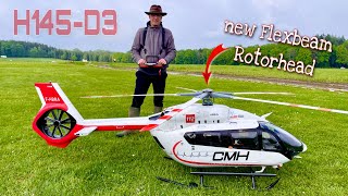 Brand new Helifactory RC Eurocopter H145D3 CMH with the new original Flexbeam 5Blade Rotorhead !