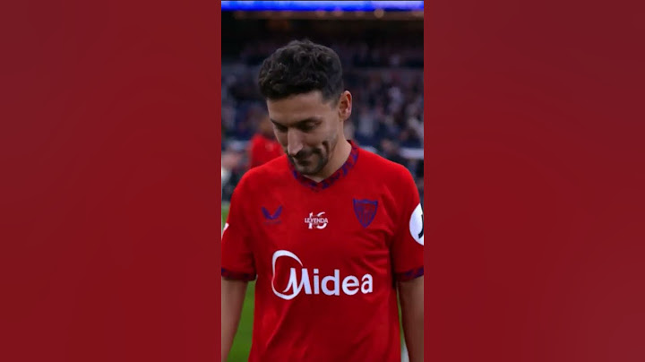 JESÚS NAVAS farewell at Bernabéu  🫶