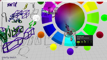 Using VR to create MR : part 1  EGX 2016 mapped with Gravity Sketch Beta Oculus  Rift &Touch
