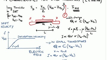 CMOS inverter and propagation delay, part 2 of 2 - Electronic Systems 2016
