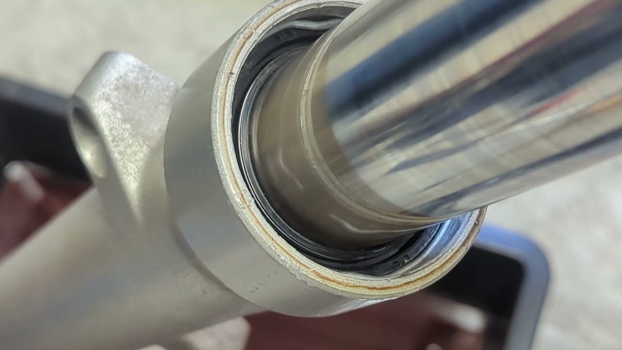 CB750 フロントフォーク分解