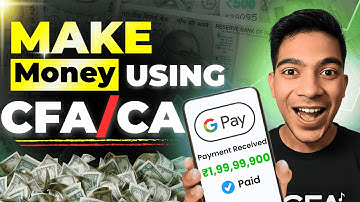 How to Make Money with CFA/CA in 2026 (5 Real Ways)